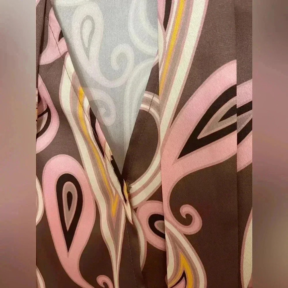 Julie Brown Melanie Top Chocolate Dandies Brown Size 8 - Picture 5 of 9